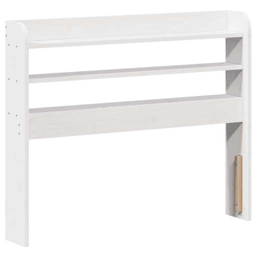 Estrutura de cama de solteiro para adultos c cabeceira 75x190 cm pinho maciço
