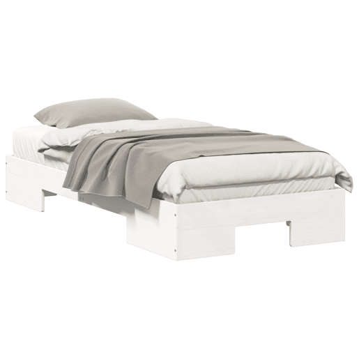 Estrutura de cama de solteiro - Branco 90 x 200 cm