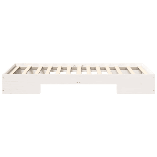 Estrutura de cama de solteiro - Branco 90 x 200 cm