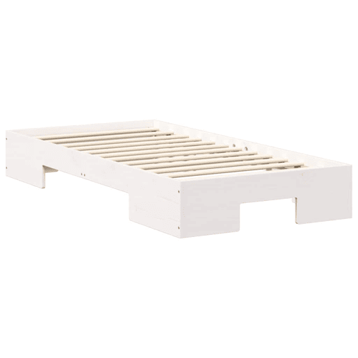 Estrutura de cama de solteiro - Branco 90 x 200 cm