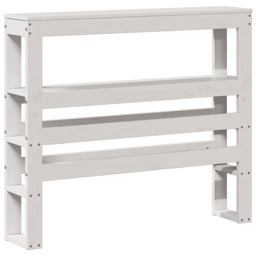 Estrutura de cama de solteiro para adultos c cabeceira 75x190 cm pinho maciço
