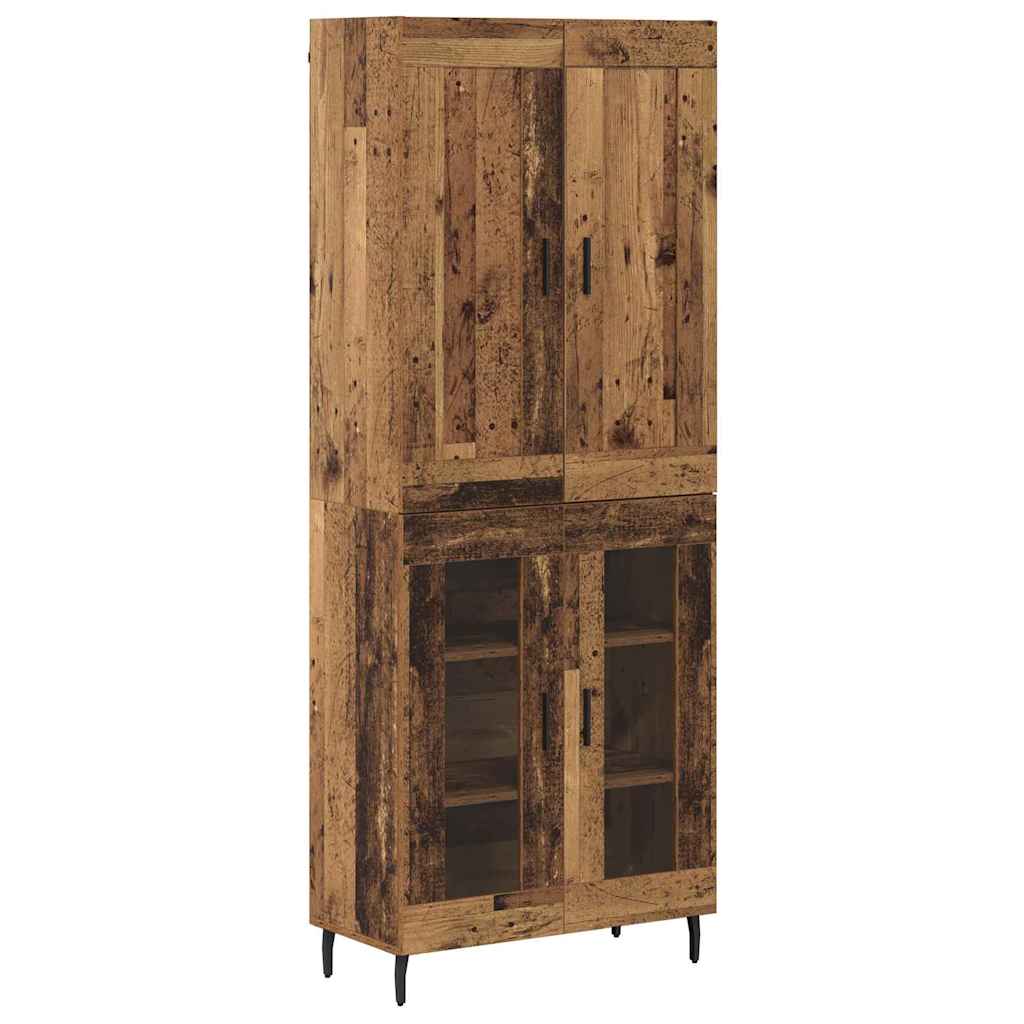 Aparador alto - Mueble de almacenamiento 69 Madera