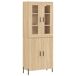 Aparador alto - Mueble de almacenamiento 69 Aparador alto - Mueble de almacenamiento 69 Blanco