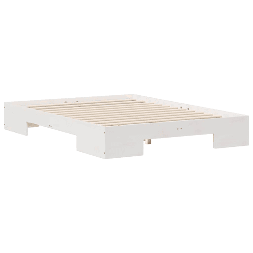 Estrutura da Cama de casal simple Branco 120 x 190 cm