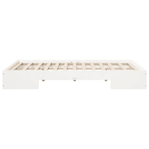 Estrutura da Cama de casal simple Branco 120 x 190 cm