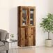 Aparador alto - Mueble de almacenamiento 2 pcs 69 Aparador alto - Mueble de almacenamiento 2 pcs 69 Madera
