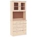 Aparador alto - Mueble de almacenamiento 77 Aparador alto - Mueble de almacenamiento 77 Blanco