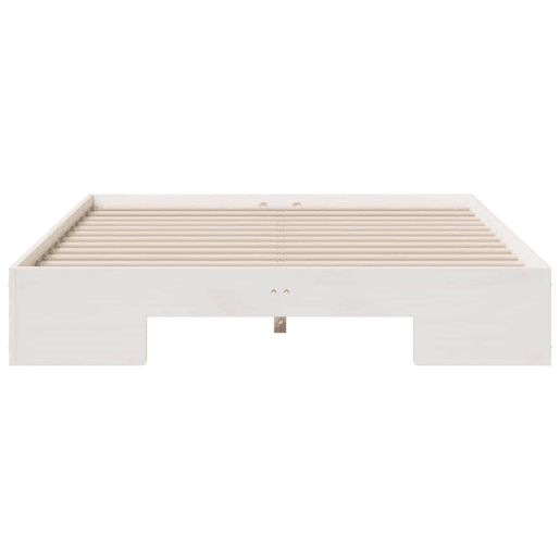Estrutura da Cama de casal simple Branco 135 x 190 cm