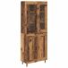 Aparador alto - Mueble de almacenamiento 2 pcs 69 Aparador alto - Mueble de almacenamiento 2 pcs 69 Madera