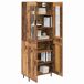 Aparador alto - Mueble de almacenamiento 2 pcs 69 Aparador alto - Mueble de almacenamiento 2 pcs 69 Madera
