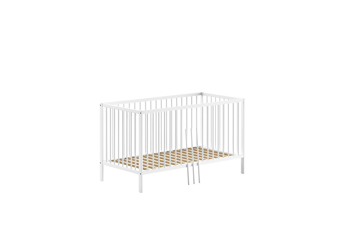Cuna para bebé dino 76x144x85 blanco