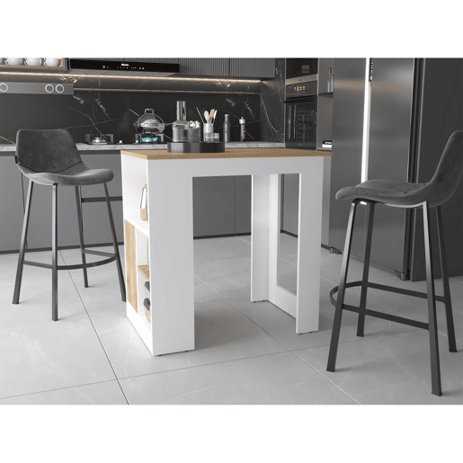 Ilha de Cozinha Auxiliar Oviedo MDF TUHOME 1 Porta