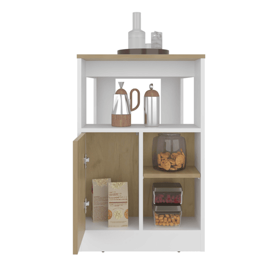 Ilha de Cozinha Auxiliar Oviedo MDF TUHOME 1 Porta