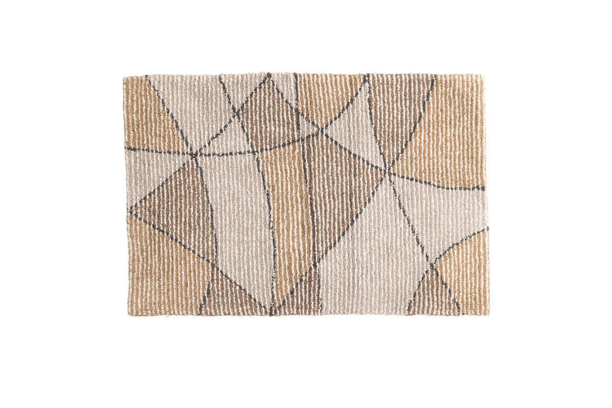 Alfombra de baño loui 60x90x2 beige
