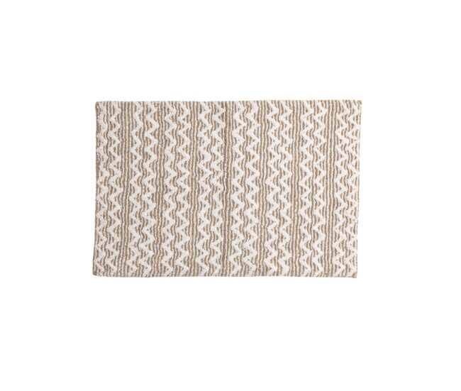 Alfombra de baño philippa 60x90x2 beige