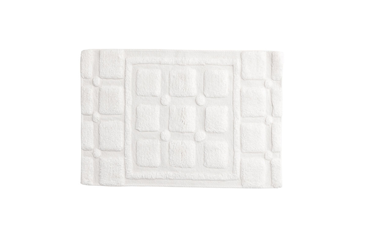 Alfombra de baño putte 60x90x2 blanco