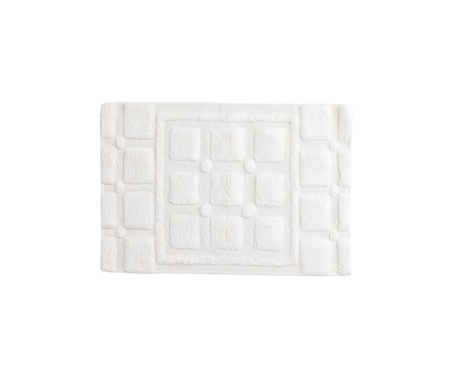 Alfombra de baño putte 60x90x2 blanco
