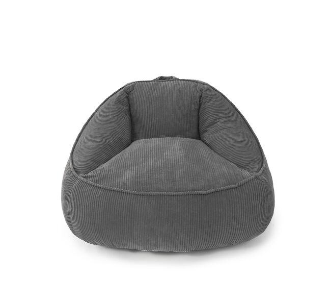 Sofá relax de suelo homemiyn tipo puff de corduroy con relleno de espuma