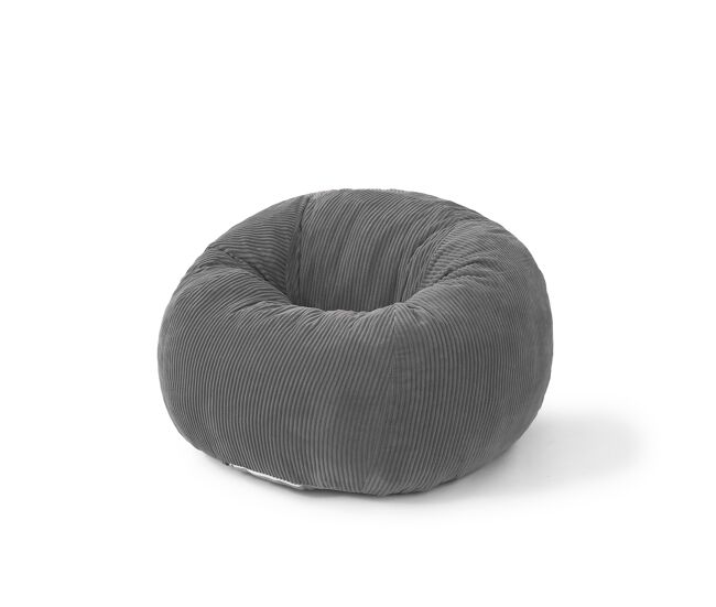 Puff relax pera homemiyn de corduroy con relleno de espuma