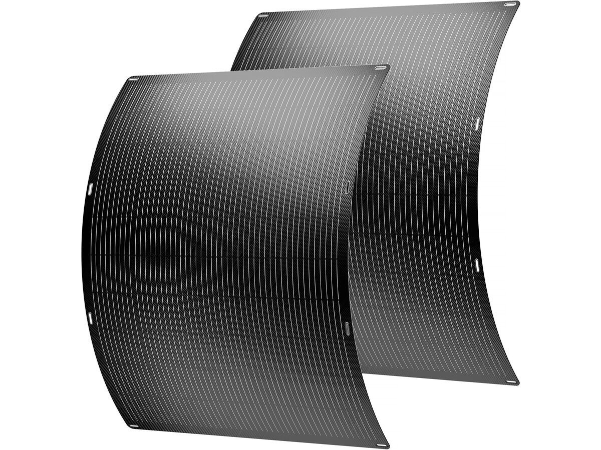 Juego de 2 paneles solares flexibles plug and play - 400w