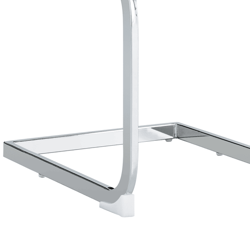 Cadeira de jantar moderna 2 unidades - encosto em PU e linho, design com franjas, cinza