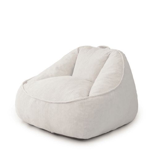 Sofá de chão relax HOMEMIYN tipo puff em bombazina com enchimento de espuma