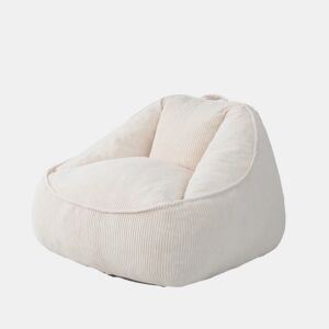 Sofá de chão relax HOMEMIYN tipo puff em bombazina com enchimento de espuma