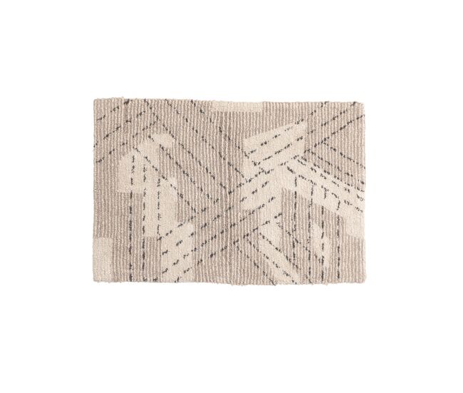 Alfombra de baño lorentz 60x90x2 beige