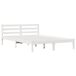 Estructura de cama matrimonial Estructura de cama matrimonial Blanco