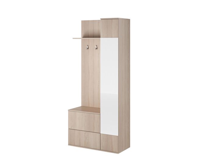 Armario de pasillo green 90x34x195 beige