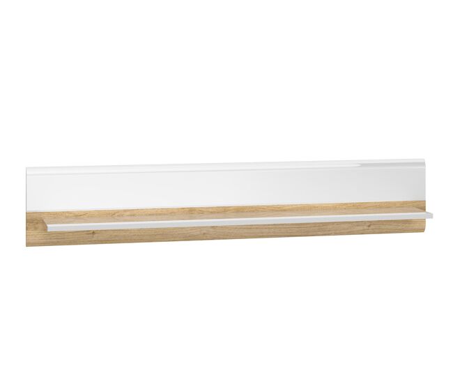 Estante de pared adagio 134x20x25 blanco