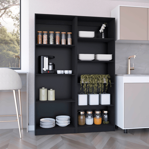 Combo de Estantes Modernos com Design Funcional e Estilo Combo de Estantes Modernos com Design Funcional e Estilo