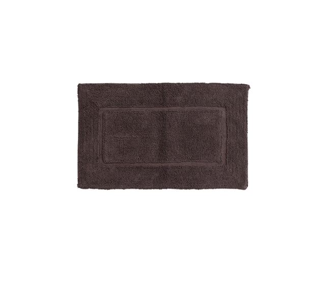 Alfombra de baño william 60x90x1 marrón