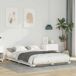 Estructura de cama matrimonial Estructura de cama matrimonial Blanco