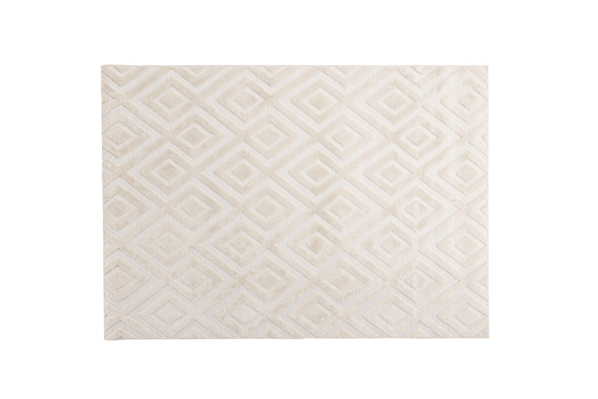 Alfombra de salón 200x290 Crema