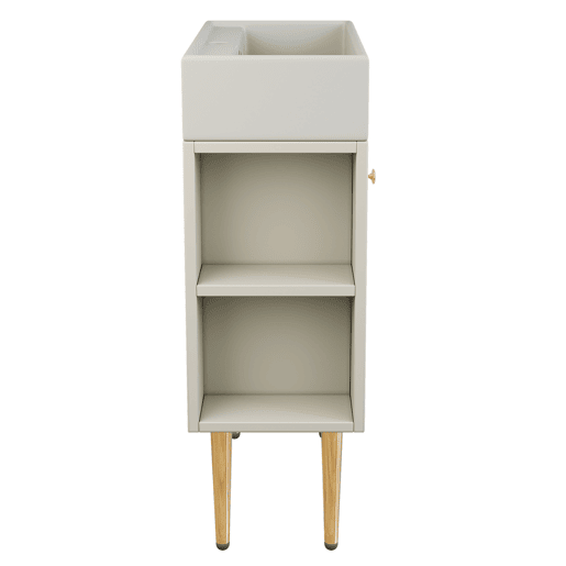 Móvel de casa de banho 55 cm - Lavatório com armário inferior, móveis para casas de banho pequenas - Branco Móvel de casa de banho 55 cm - Lavatório com armário inferior, móveis para casas de banho pequenas - Branco