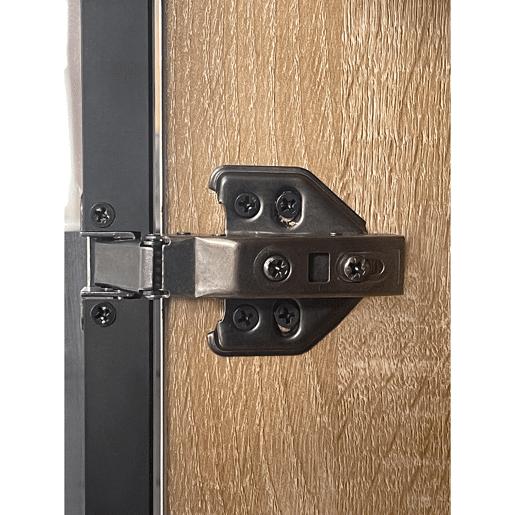 Armário de casa de banho 73 cm - Com luz, 2 gavetas grandes e 2 portas de vidro - Natural