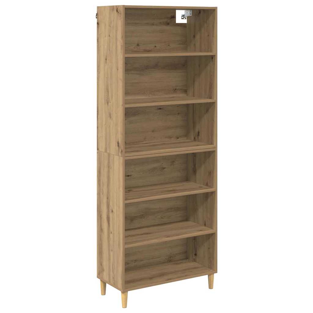 Aparador alto - Mueble de almacenamiento 69 Roble Artisan