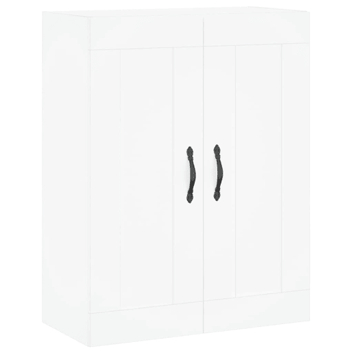 Armário alto - Bufete - Móvel de apoio 69,5x34x180 cm derivados de madeira branco pt723 Armário alto - Bufete - Móvel de apoio 69,5x34x180 cm derivados de madeira branco pt723