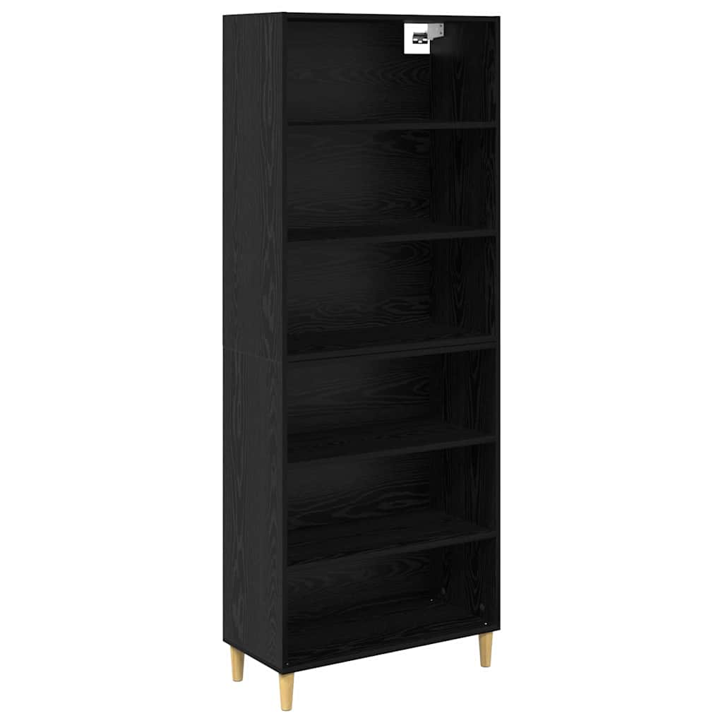 Aparador alto - Mueble de almacenamiento 69 Negro