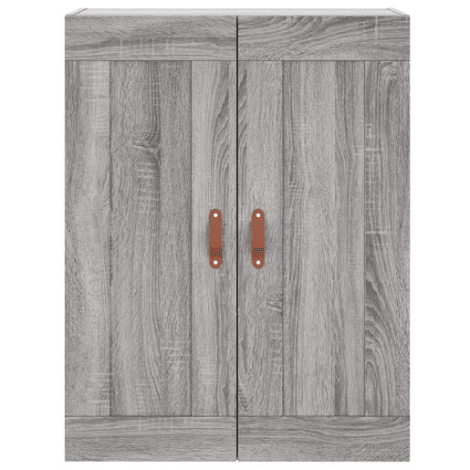 Armário alto - Bufete - Móvel de apoio 69,5x34x180 cm derivados de madeira sonoma cinza pt1132