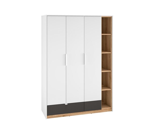 Armario torino 138x53x196 blanco