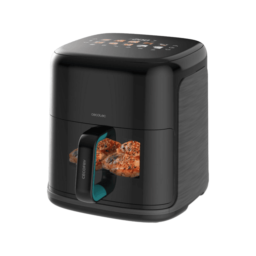 Cecotec Fritadeira de Ar sem Óleo - 6,5L - Chapa - Grill - Dupla Resistência