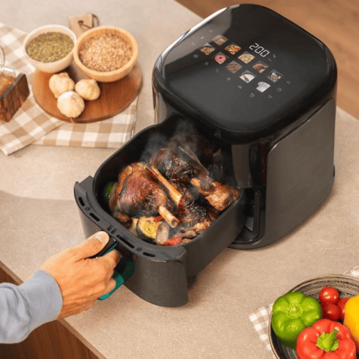 Cecotec Fritadeira de Ar sem Óleo - 6,5L - Chapa - Grill - Dupla Resistência
