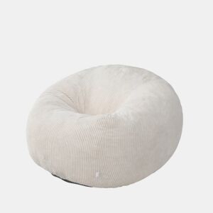 Puff relax pera HOMEMIYN em bombazina com enchimento de espuma