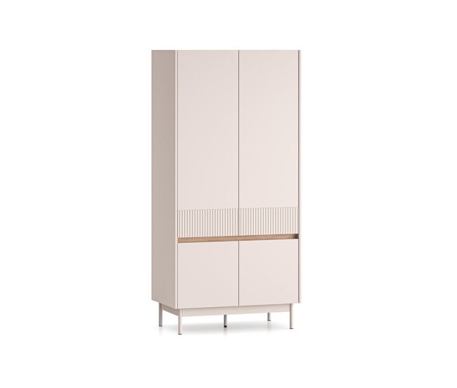 Armario dunea 92x53x193 beige