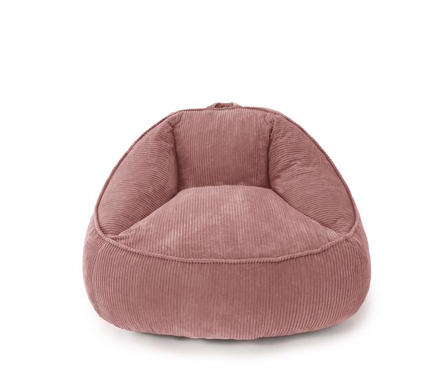 Sofá relax de suelo homemiyn tipo puff de corduroy con relleno de espuma