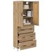 Aparador alto - Mueble de almacenamiento 69 Aparador alto - Mueble de almacenamiento 69 Blanco