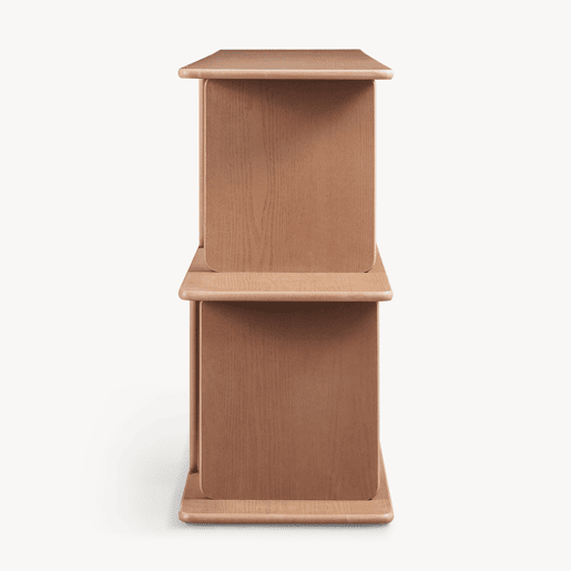 Librería Gäljami 4 compartimentos abiertos 160x35x74cm - Nogueira en.casa