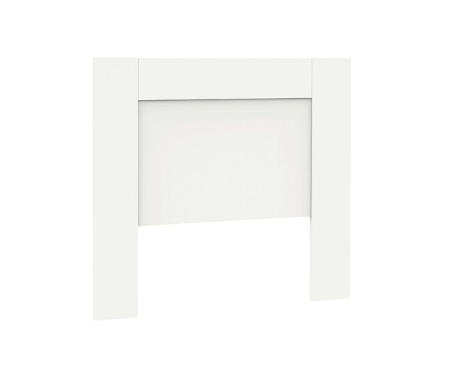 Cabecero de cama aroa 100 cm, cabezal dormitorio, melamina blanco mate